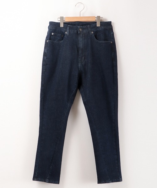FUNALIVE(ファンアライブ)の「サルエルテーパード ストレッチデニムパンツ Marchons Avant(デニムパンツ・レディース・ワンウォッシュ/インディゴブルー/ブルー・M/L)」の19枚目の写真