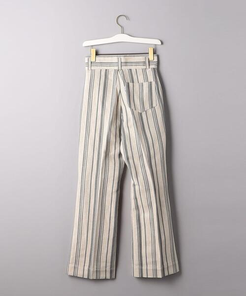 FILL THE BILL（フィルザビル）の「【別注】＜FILL THE BILL（フィル ザ ビル）＞ストライプ パンツ（その他パンツ・レディース・ダークグレー/イエロー/パープル・2/1）」の16枚目の写真