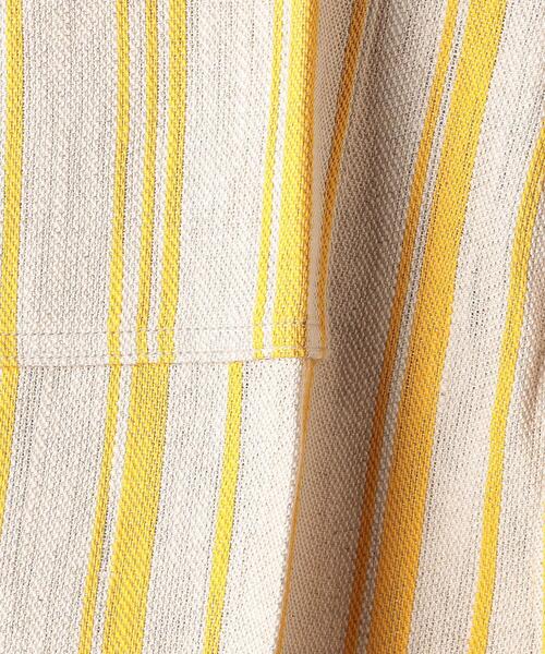 FILL THE BILL（フィルザビル）の「【別注】＜FILL THE BILL（フィル ザ ビル）＞ストライプ パンツ（その他パンツ・レディース・ダークグレー/イエロー/パープル・2/1）」の14枚目の写真