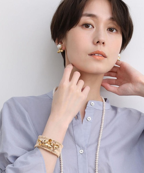 ADER(アデル)の「JOY pearl pierce(イヤリング・レディース・ゴールド・フリー)」の6枚目の写真