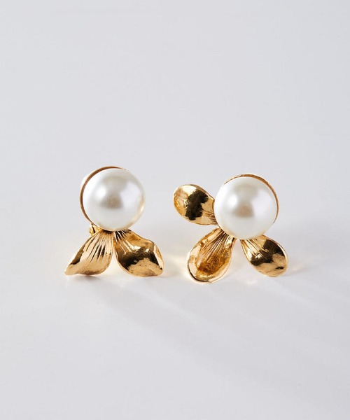 ADER(アデル)の「JOY pearl pierce(イヤリング・レディース・ゴールド・フリー)」の2枚目の写真