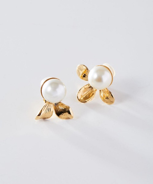 ADER(アデル)の「JOY pearl pierce(イヤリング・レディース・ゴールド・フリー)」の3枚目の写真