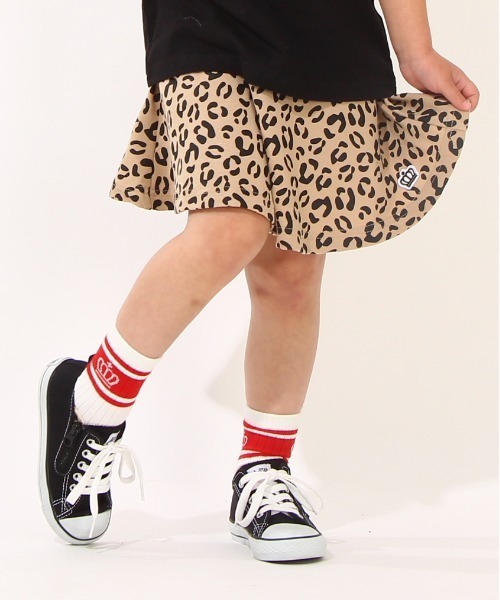 BABYDOLL（ベビードール）の「通販限定 全16色 スカート付きウルトラストレッチパンツ 1分丈スカッツ 6329K 女の子（その他パンツ・キッズ・コーラルピンク/チェリーピンク/パープル/ライトグリーン/ブラック/ストーン/ベージュ/ベビーピンク/ブラック×ホワイト/グリーン/ブルー系その他2/ホワイト/ライトイエロー/ブルー/バイオレット/ホワイト×ピンク・150cm/90cm/80ｃｍ/110cm/100cm/120cm/130cm/140cm）」の6枚目の写真