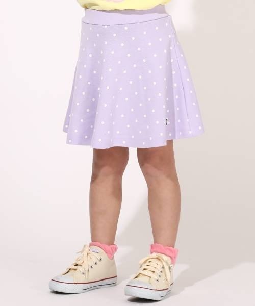 BABYDOLL（ベビードール）の「通販限定 全16色 スカート付きウルトラストレッチパンツ 1分丈スカッツ 6329K 女の子（その他パンツ・キッズ・コーラルピンク/チェリーピンク/パープル/ライトグリーン/ブラック/ストーン/ベージュ/ベビーピンク/ブラック×ホワイト/グリーン/ブルー系その他2/ホワイト/ライトイエロー/ブルー/バイオレット/ホワイト×ピンク・150cm/90cm/80ｃｍ/110cm/100cm/120cm/130cm/140cm）」の12枚目の写真