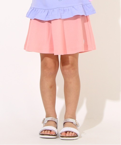 BABYDOLL（ベビードール）の「通販限定 全16色 スカート付きウルトラストレッチパンツ 1分丈スカッツ 6329K 女の子（その他パンツ・キッズ・コーラルピンク/チェリーピンク/パープル/ライトグリーン/ブラック/ストーン/ベージュ/ベビーピンク/ブラック×ホワイト/グリーン/ブルー系その他2/ホワイト/ライトイエロー/ブルー/バイオレット/ホワイト×ピンク・150cm/90cm/80ｃｍ/110cm/100cm/120cm/130cm/140cm）」の16枚目の写真