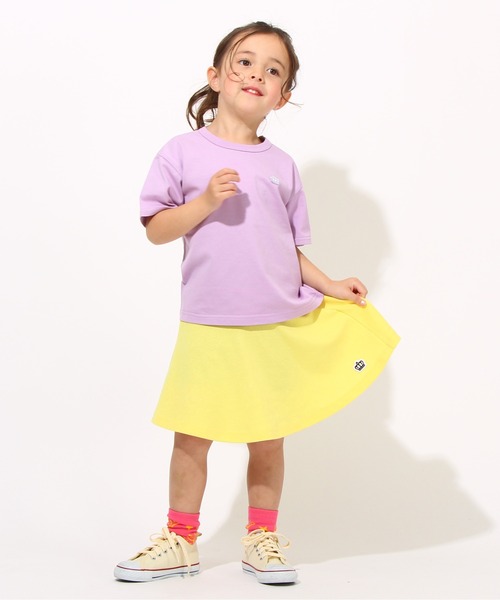 BABYDOLL（ベビードール）の「通販限定 全16色 スカート付きウルトラストレッチパンツ 1分丈スカッツ 6329K 女の子（その他パンツ・キッズ・コーラルピンク/チェリーピンク/パープル/ライトグリーン/ブラック/ストーン/ベージュ/ベビーピンク/ブラック×ホワイト/グリーン/ブルー系その他2/ホワイト/ライトイエロー/ブルー/バイオレット/ホワイト×ピンク・150cm/90cm/80ｃｍ/110cm/100cm/120cm/130cm/140cm）」の18枚目の写真