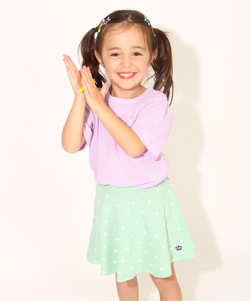 BABYDOLL（ベビードール）の「通販限定 全16色 スカート付きウルトラストレッチパンツ 1分丈スカッツ 6329K 女の子（その他パンツ・キッズ・コーラルピンク/チェリーピンク/パープル/ライトグリーン/ブラック/ストーン/ベージュ/ベビーピンク/ブラック×ホワイト/グリーン/ブルー系その他2/ホワイト/ライトイエロー/ブルー/バイオレット/ホワイト×ピンク・150cm/90cm/80ｃｍ/110cm/100cm/120cm/130cm/140cm）」の20枚目の写真