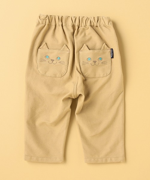 kladskap（クレードスコープ）の「ネコポケット8分丈テーパードパンツ（その他パンツ・キッズ・ベージュ/ネイビー・90cm/120cm/100cm/110cm）」の5枚目の写真