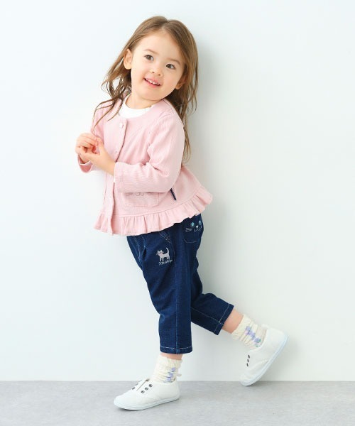 kladskap（クレードスコープ）の「ネコポケット8分丈テーパードパンツ（その他パンツ・キッズ・ベージュ/ネイビー・90cm/120cm/100cm/110cm）」の20枚目の写真