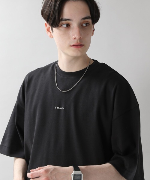 RAGEBLUE（レイジブルー）の「スムースコットン/ワンポイント刺繍Tシャツ（Tシャツ/カットソー・メンズ・ホワイト/ライトブルー/ブラック/グリーン/ライトグリーン/ベージュ・SMALL/MEDIUM/LARGE）」の17枚目の写真