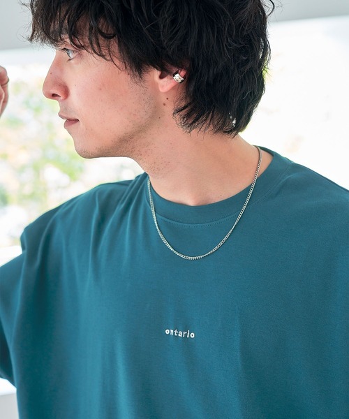 RAGEBLUE（レイジブルー）の「スムースコットン/ワンポイント刺繍Tシャツ（Tシャツ/カットソー・メンズ・ホワイト/ライトブルー/ブラック/グリーン/ライトグリーン/ベージュ・SMALL/MEDIUM/LARGE）」の15枚目の写真