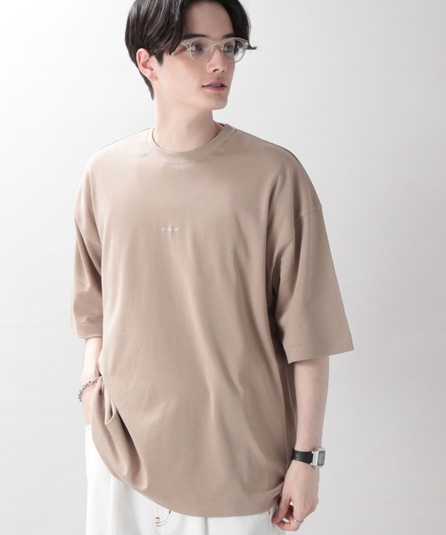 RAGEBLUE（レイジブルー）の「スムースコットン/ワンポイント刺繍Tシャツ（Tシャツ/カットソー・メンズ・ホワイト/ライトブルー/ブラック/グリーン/ライトグリーン/ベージュ・SMALL/MEDIUM/LARGE）」の21枚目の写真