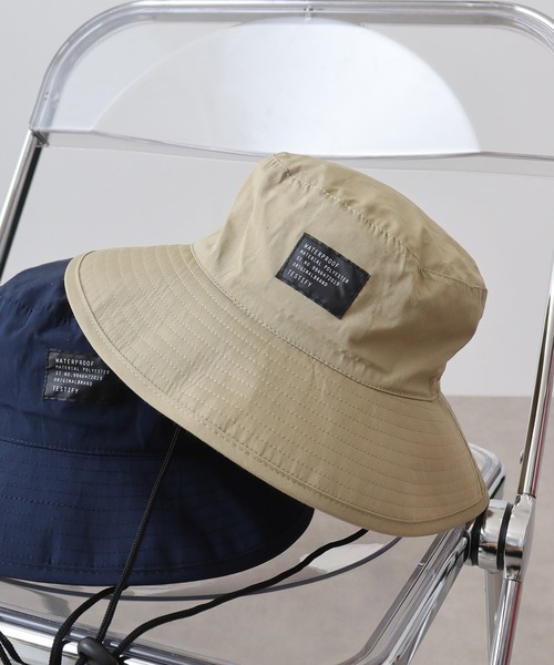 TESTIFY（テスティファイ）の「TESTIFY ウォーターリペレントハット/Water-repellent ADV Hat 撥水/はっ水（ハット・メンズ・ブラック/ベージュ系その他/ブルー系その他/カーキ/ブルー/ベージュ/グレー/ホワイト・FREE）」の4枚目の写真