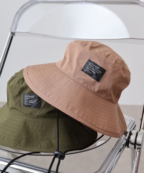 TESTIFY（テスティファイ）の「TESTIFY ウォーターリペレントハット/Water-repellent ADV Hat 撥水/はっ水（ハット・メンズ・ブラック/ベージュ系その他/ブルー系その他/カーキ/ブルー/ベージュ/グレー/ホワイト・FREE）」の5枚目の写真