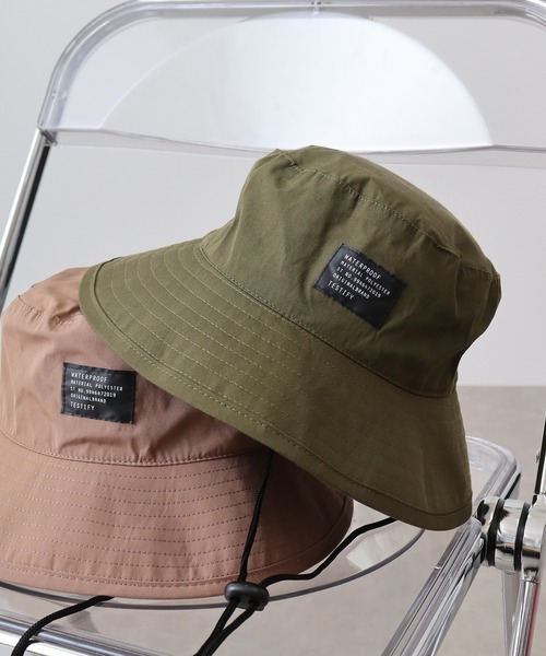TESTIFY（テスティファイ）の「TESTIFY ウォーターリペレントハット/Water-repellent ADV Hat 撥水/はっ水（ハット・メンズ・ブラック/ベージュ系その他/ブルー系その他/カーキ/ブルー/ベージュ/グレー/ホワイト・FREE）」の6枚目の写真