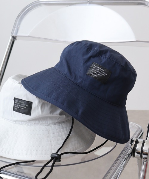 TESTIFY（テスティファイ）の「TESTIFY ウォーターリペレントハット/Water-repellent ADV Hat 撥水/はっ水（ハット・メンズ・ブラック/ベージュ系その他/ブルー系その他/カーキ/ブルー/ベージュ/グレー/ホワイト・FREE）」の7枚目の写真
