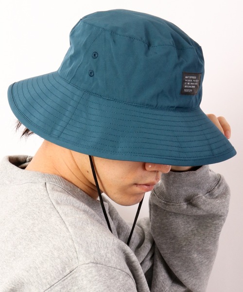 TESTIFY（テスティファイ）の「TESTIFY ウォーターリペレントハット/Water-repellent ADV Hat 撥水/はっ水（ハット・メンズ・ブラック/ベージュ系その他/ブルー系その他/カーキ/ブルー/ベージュ/グレー/ホワイト・FREE）」の21枚目の写真