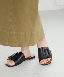 Spick & Span | 【VIENTY】 バックルフラットサンダル(サンダル)