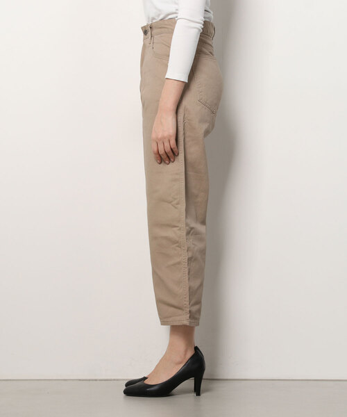 MAISON BREEZE(メゾンブリーズ)の「【MAISON BREEZE】ワイドレッグストレートパンツ ※ SCCH91(チノパンツ・レディース・ベージュ・3/4)」の8枚目の写真