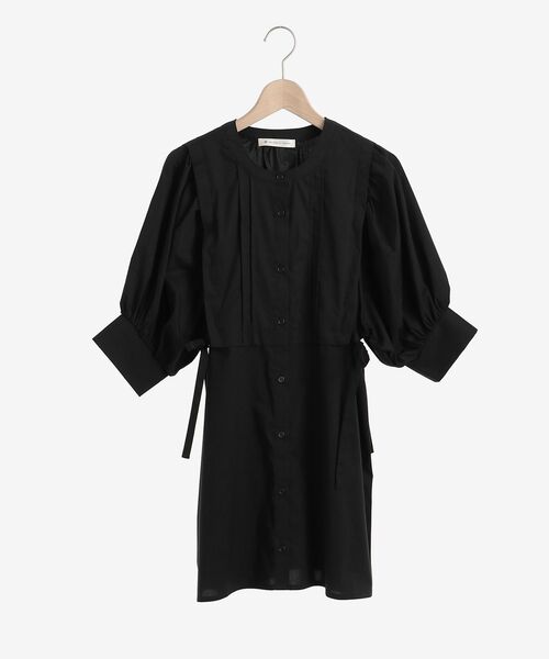 MAJESTIC LEGON(マジェスティックレゴン)の「レイヤードライクチュニックワンピ(ワンピース・レディース・ブラック/アイボリー/ブルー系その他2・MEDIUM)」の10枚目の写真