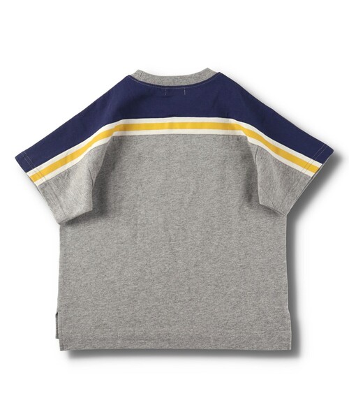 BRANSHES(ブランシェス)の「【ビッグシルエット】70'sグラフィック半袖Tシャツ(Tシャツ/カットソー・キッズ・オフホワイト/杢グレー・110/140/130/90/150/120/100)」の17枚目の写真