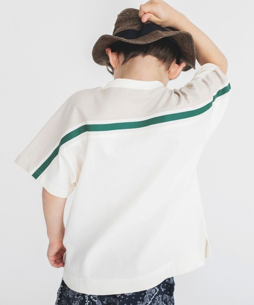 BRANSHES(ブランシェス)の「【ビッグシルエット】70'sグラフィック半袖Tシャツ(Tシャツ/カットソー・キッズ・オフホワイト/杢グレー・110/140/130/90/150/120/100)」の6枚目の写真