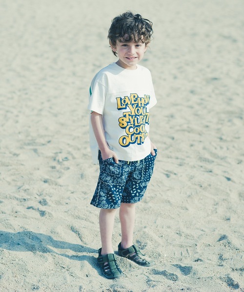 BRANSHES(ブランシェス)の「【ビッグシルエット】70'sグラフィック半袖Tシャツ(Tシャツ/カットソー・キッズ・オフホワイト/杢グレー・110/140/130/90/150/120/100)」の12枚目の写真