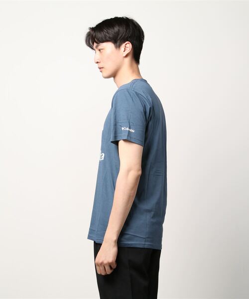 Columbia（コロンビア）の「コロンビア  M Rapid Ridge? Graphic Tee（Tシャツ/カットソー・メンズ・ダークブルー/カーキ/ホワイト/ダークグレー・L/LL/M/S）」の5枚目の写真