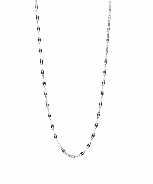 LHME（エルエイチエムイー）の「LHME ペタルチェーンネックレス/サージカルステンレス316L（金属アレルギー対応）（ネックレス・レディース・シルバー/ゴールド・40cm/50cm/45cm）」の7枚目の写真