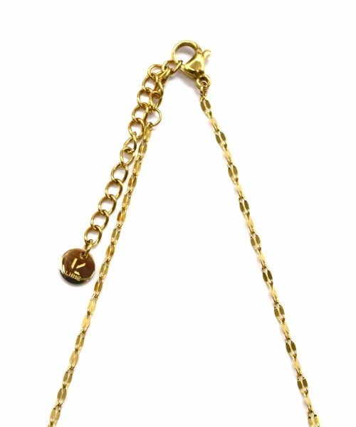 LHME（エルエイチエムイー）の「LHME ペタルチェーンネックレス/サージカルステンレス316L（金属アレルギー対応）（ネックレス・レディース・シルバー/ゴールド・40cm/50cm/45cm）」の10枚目の写真