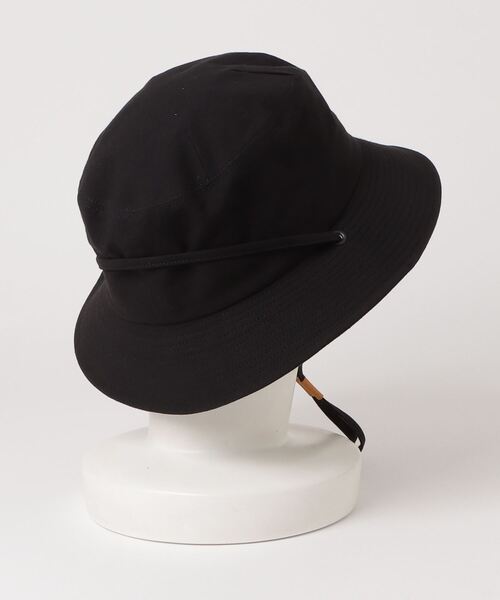 RACAL(ラカル)の「Draw Code Soft Bucket Hat / ドローコード付きソフトバケットハット(ハット・メンズ・ブラック/グレー/ベージュ・LARGE/MEDIUM)」の6枚目の写真