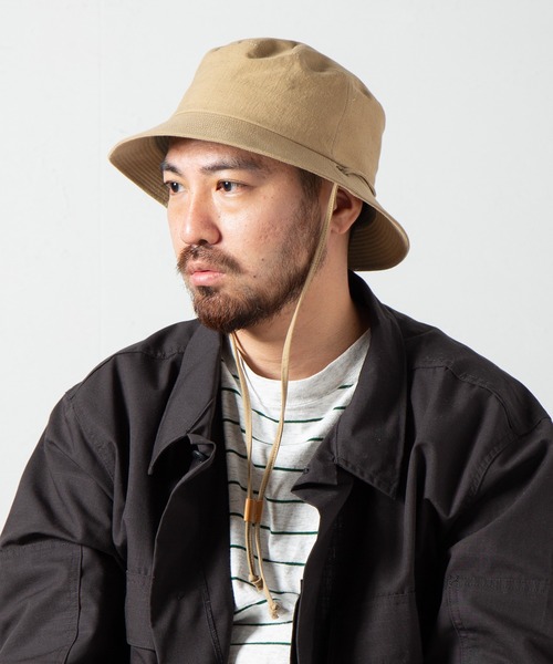 セール】Draw Code Soft Bucket Hat / ドローコード付きソフト