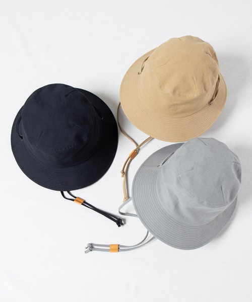 セール】Draw Code Soft Bucket Hat / ドローコード付きソフト