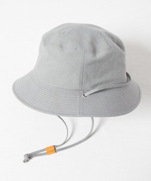 RACAL(ラカル)の「Draw Code Soft Bucket Hat / ドローコード付きソフトバケットハット(ハット・メンズ・ブラック/グレー/ベージュ・LARGE/MEDIUM)」の21枚目の写真