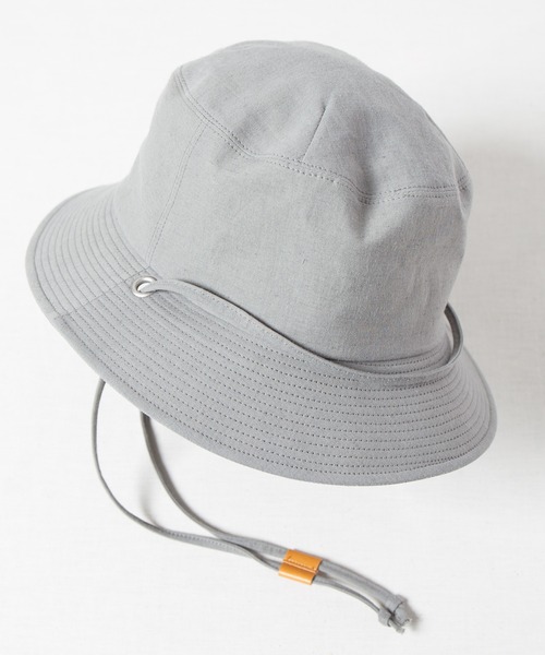 RACAL(ラカル)の「Draw Code Soft Bucket Hat / ドローコード付きソフトバケットハット(ハット・メンズ・ブラック/グレー/ベージュ・LARGE/MEDIUM)」の14枚目の写真