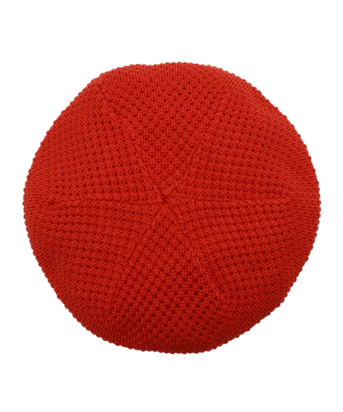 SLY(スライ)の「COTTON KNITベレー(ハンチング/ベレー帽・レディース・ブラック/オレンジ系その他/オフホワイト・FREE)」の4枚目の写真