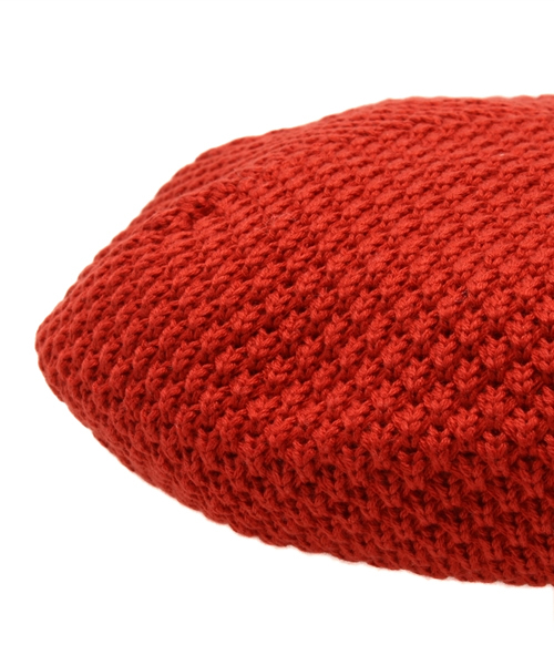 SLY(スライ)の「COTTON KNITベレー(ハンチング/ベレー帽・レディース・ブラック/オレンジ系その他/オフホワイト・FREE)」の5枚目の写真