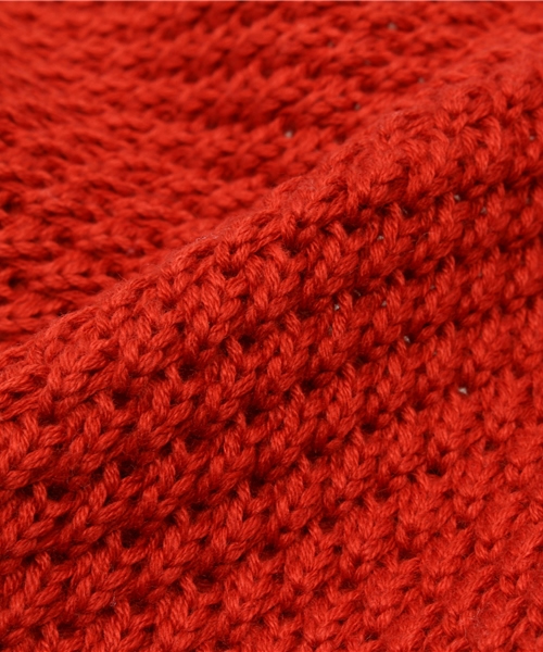 SLY(スライ)の「COTTON KNITベレー(ハンチング/ベレー帽・レディース・ブラック/オレンジ系その他/オフホワイト・FREE)」の7枚目の写真