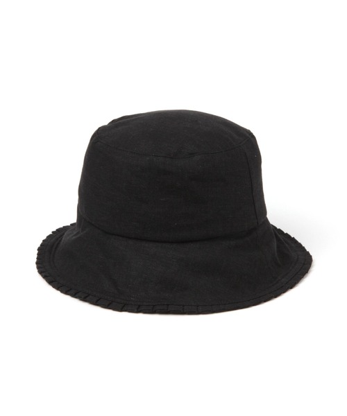 LEPSIM（レプシィム）の「プリーツバケットハット　278232（ハット・レディース・ブラック/アイボリー・ONE SIZE）」の14枚目の写真