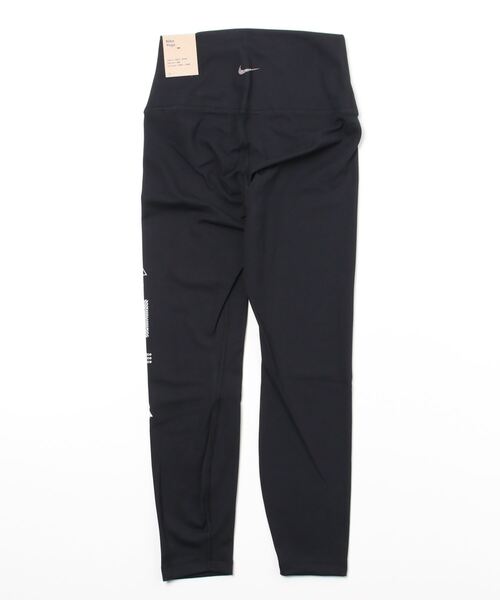 NIKE（ナイキ）の「ナイキ NIKE ナイキ ウィメンズ NY DF HR グラフィック 7/8 タイツ（タイツ/ストッキング・レディース・グリーン/ブラック・L/M/S）」の4枚目の写真