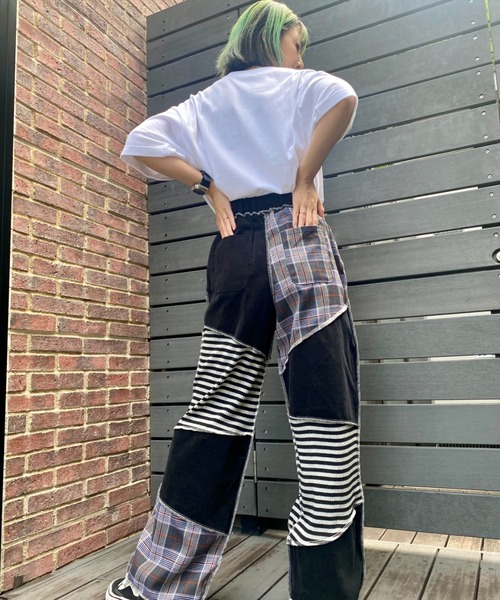 Candy Stripper（キャンディストリッパー）の「CND JOIN UP パンツ（その他パンツ・レディース・ネイビー/ブラック・2）」の18枚目の写真