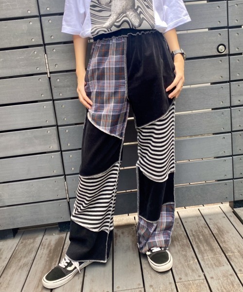 Candy Stripper（キャンディストリッパー）の「CND JOIN UP パンツ（その他パンツ・レディース・ネイビー/ブラック・2）」の19枚目の写真