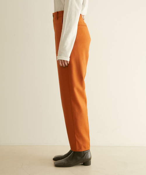SALON adam et rope'（サロン アダム エ ロペ）の「ウールサキソニーベイカーパンツ（その他パンツ・レディース・ベージュ/カーキ/オレンジ・S/M）」の12枚目の写真