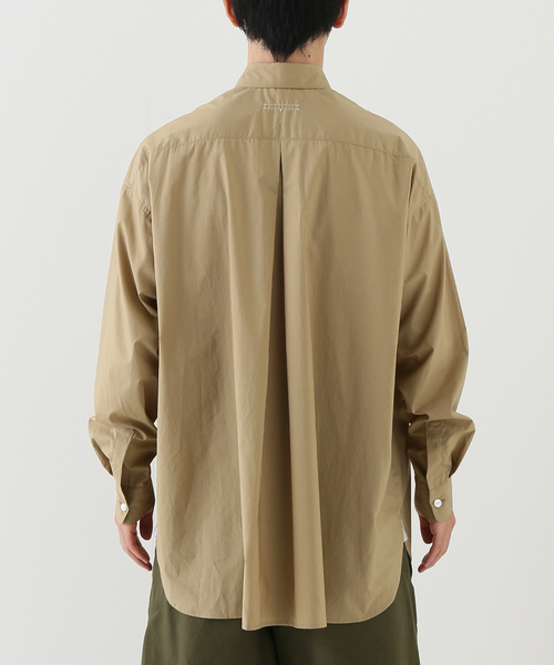 beta post(ベータポスト)の「【BETA POST / ベータポスト】 FLY FRONT POCKET SHIRT(シャツ/ブラウス・メンズ・ブラック/ベージュ・MEDIUM/SMALL)」の6枚目の写真
