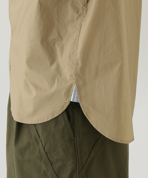 beta post(ベータポスト)の「【BETA POST / ベータポスト】 FLY FRONT POCKET SHIRT(シャツ/ブラウス・メンズ・ブラック/ベージュ・MEDIUM/SMALL)」の16枚目の写真