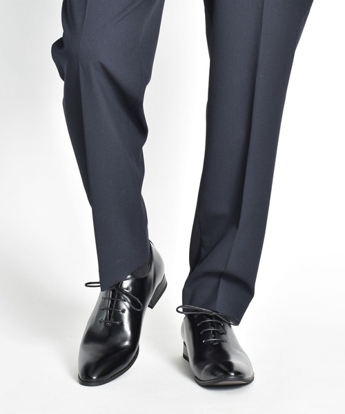 MM/ONE（エムエムワン）の「ホールカット ビジネスシューズ / 内羽根 レースアップ（ドレスシューズ・メンズ・ブラック/ブラウン・40/41/42/43/44/45/46）」の18枚目の写真