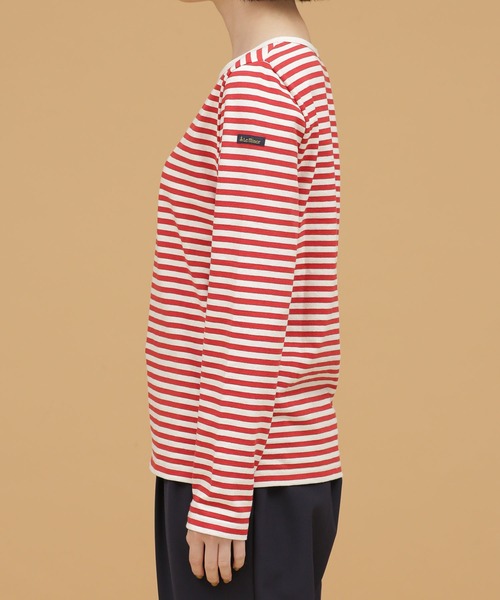 Le Minor（ルミノア）の「Le minor/MADEMOISELLE 別注ボーダーカットソー（Tシャツ/カットソー・レディース・レッド・FREE）」の7枚目の写真