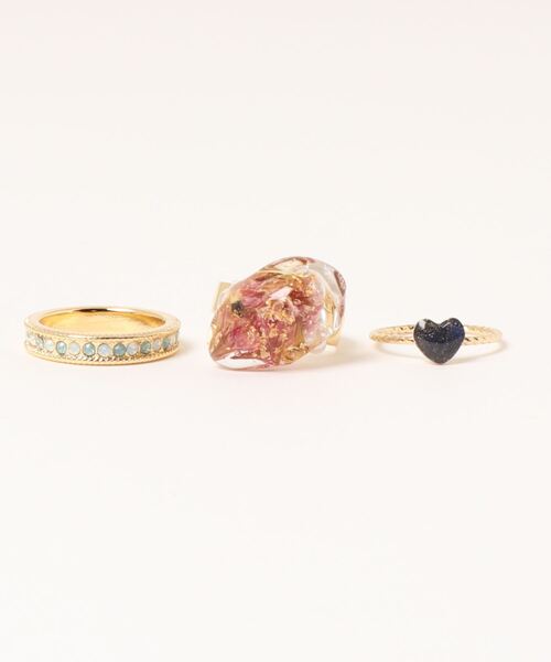 【LIONS&WAITER】ハートのリングセット（リング）｜tone（トーン）