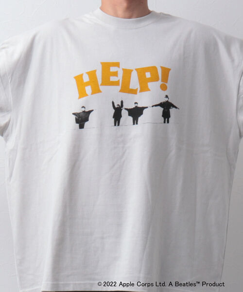 GOOD ROCK SPEED(グッドロックスピード)の「【Good Rock Speed】THE BEATLES ビートルズ 別注ビッグシルエット ロンT(Tシャツ/カットソー・メンズ・ホワイト/ベージュ/グレー・M/L)」の10枚目の写真