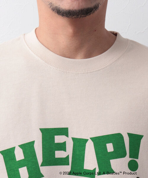 GOOD ROCK SPEED(グッドロックスピード)の「【Good Rock Speed】THE BEATLES ビートルズ 別注ビッグシルエット ロンT(Tシャツ/カットソー・メンズ・ホワイト/ベージュ/グレー・M/L)」の8枚目の写真